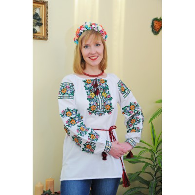 Embroidered blouse "Flower Meadow"